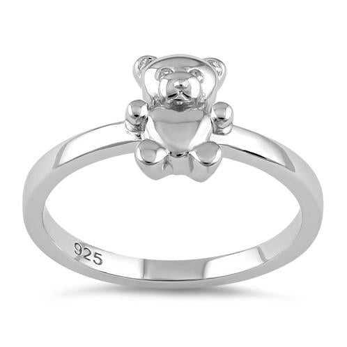 Sterling Silver Teddy Bear Ring for Sale | Dreamland Jewelry