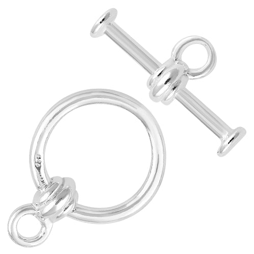 Sterling Silver Toggle Clasp 12mm