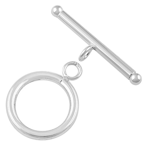 Sterling Silver Toggle Clasp 14mm