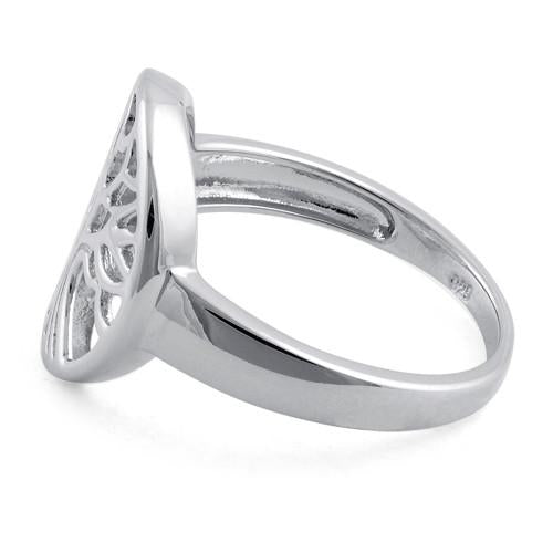 Sterling Silver Tree of Life  Ring