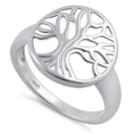 Sterling Silver Tree of Life  Ring