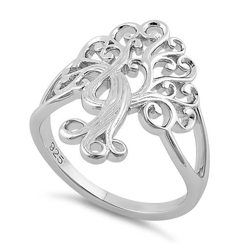 Sterling Silver Tree of Life Ring