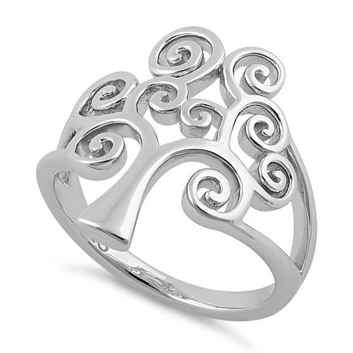 Sterling Silver Tree of Life Ring