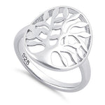 Sterling Silver Tree of Life Ring