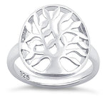 Sterling Silver Tree of Life Ring
