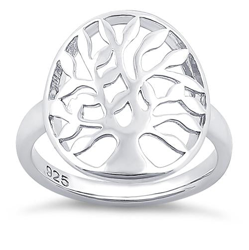 Sterling Silver Tree of Life Ring