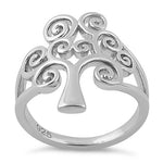 Sterling Silver Tree of Life Ring