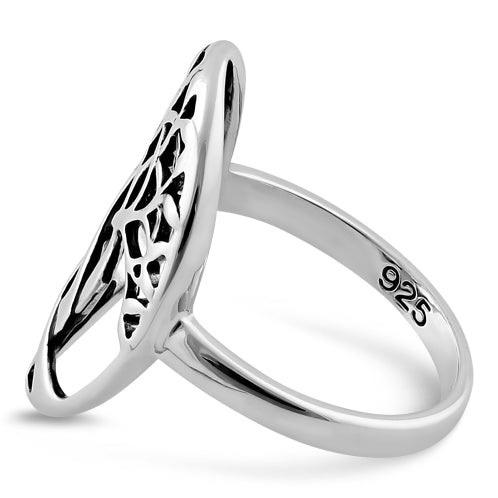 Sterling Silver Tree of Life Ring