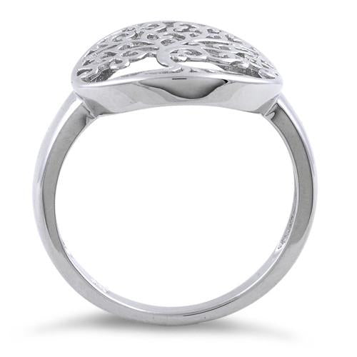 Sterling Silver Tree of Life Ring