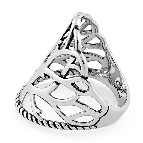 Sterling Silver Tree of Life Ring