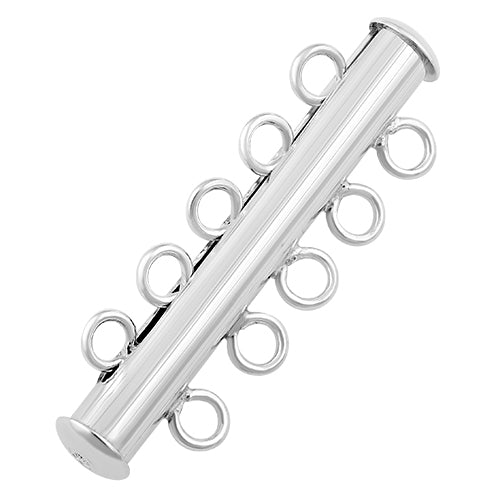 Sterling Silver Tube Clasp 32mm