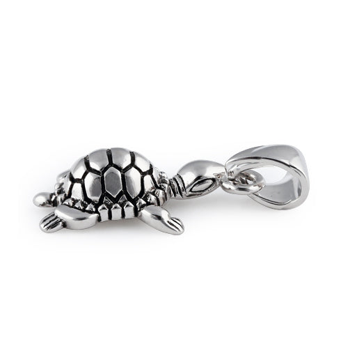 Sterling Silver Turtle Pendant