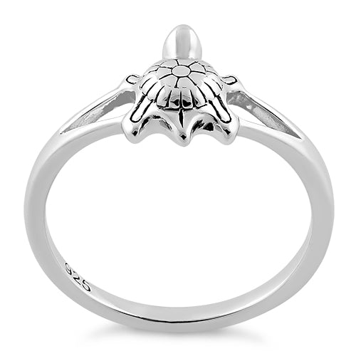 Sterling Silver Turtle Ring