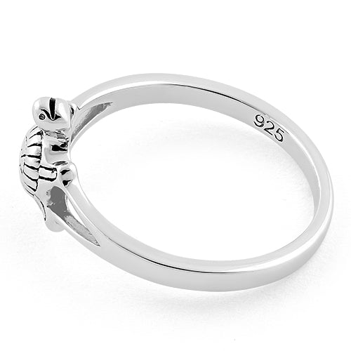 Sterling Silver Turtle Ring