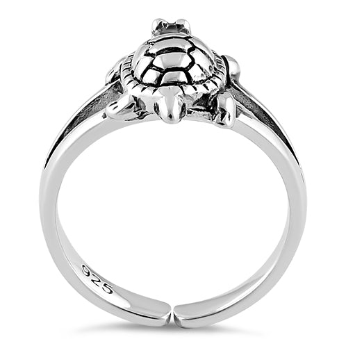 Sterling Silver Turtle Toe Ring