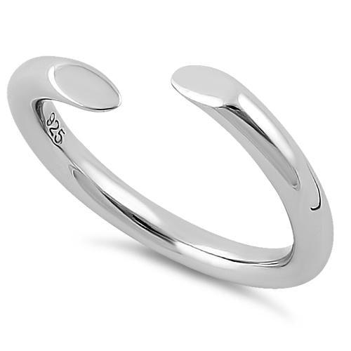 Sterling Silver Unique Adjustable Ring