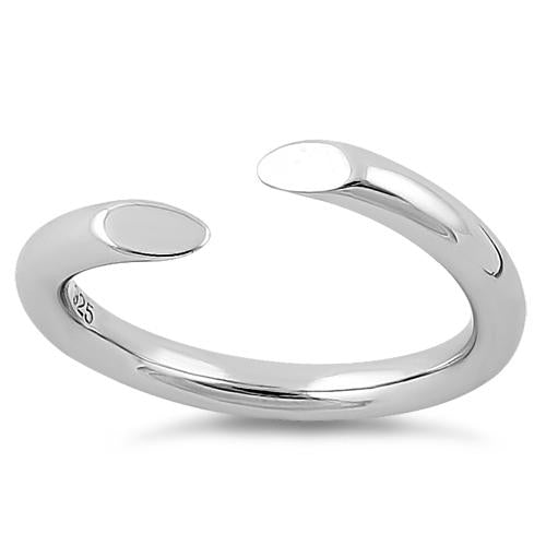 Sterling Silver Unique Adjustable Ring