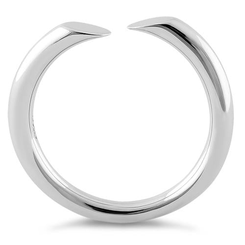 Sterling Silver Unique Adjustable Ring