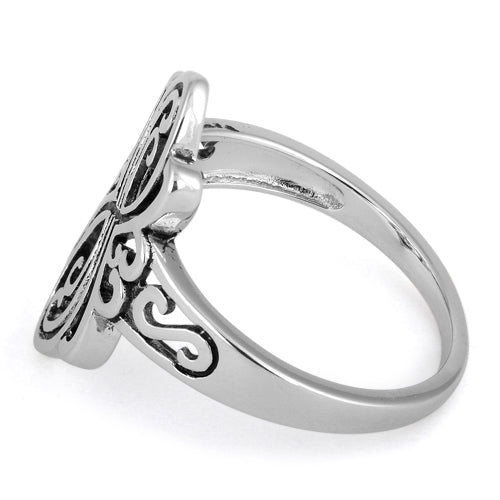 Sterling Silver Unique Design Ring