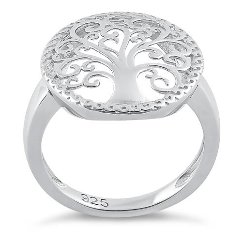 Sterling Silver Whimsic Tree of Life Ring