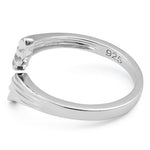 Sterling Silver Wings Adjustable Ring