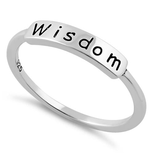 Sterling Silver Wisdom Ring