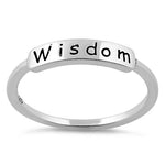 Sterling Silver Wisdom Ring