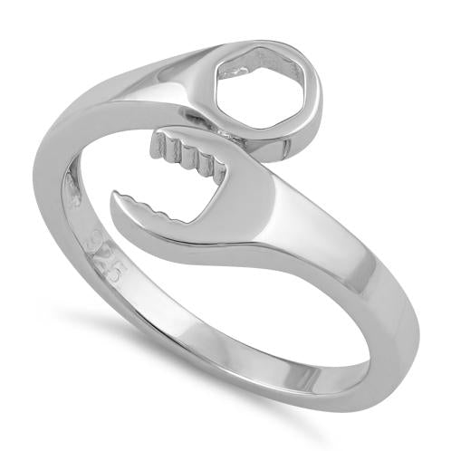 Sterling Silver Wrench Ring