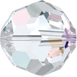 Swarovski Beads 5000 Round, 4MM, Crystal AB - Pack of 15