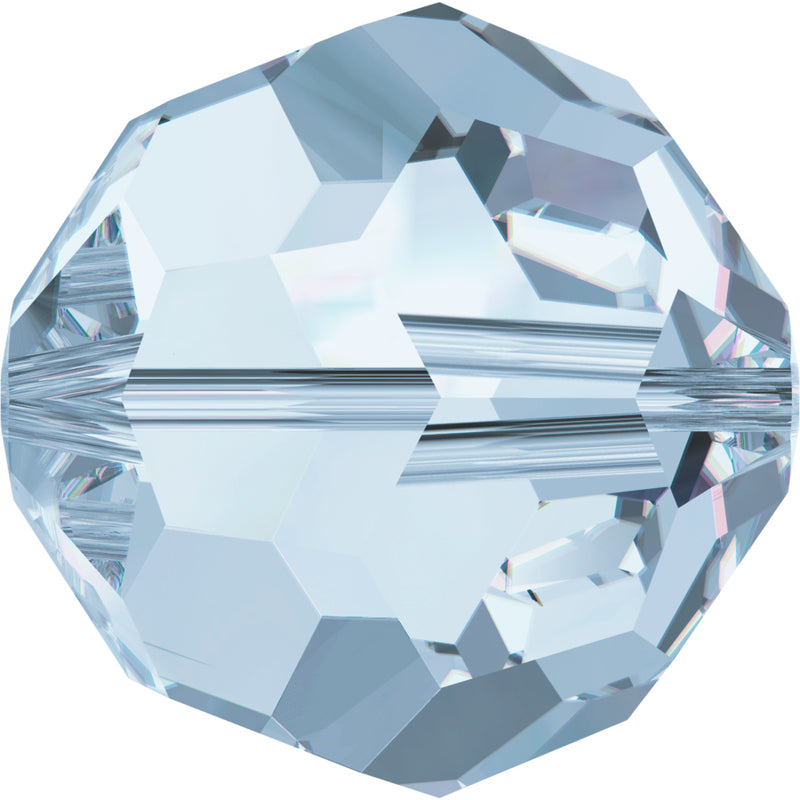 Swarovski Beads 5000 Round, 4MM, Crystal Blue Shade - Pack of 15