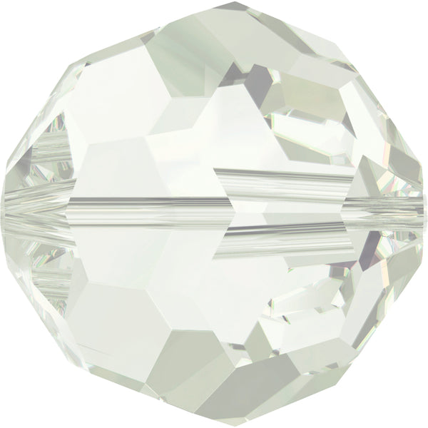 Swarovski Beads 5000 Round, 4MM, Light Grey Opal - Pack of 15