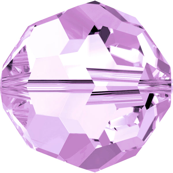 Swarovski Beads 5000 Round, 4MM, Violet - Pack of 15