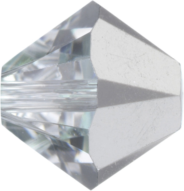 Swarovski Beads 5328 Bicone, 3MM, Crystal Comet Argent Light - Pack of 30