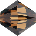 Swarovski Beads 5328 Bicone, 3MM, Smoked Topaz - Pack of 30
