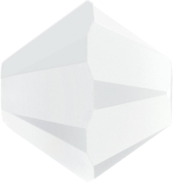 Swarovski Beads 5328 Bicone, 3MM, White Alabaster - Pack of 30