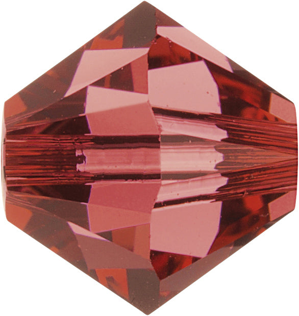 Swarovski Beads 5328 Bicone, 4MM, Padparadscha - Pack of 25